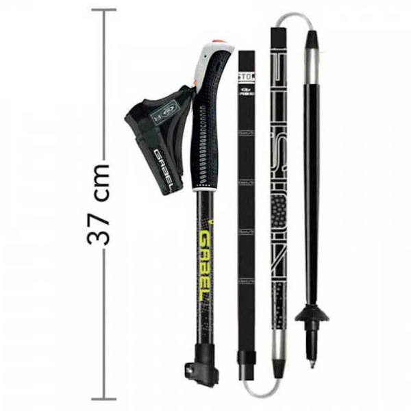 Gabel Pylväät Fusion Wired Hopeinen 110-130 cm