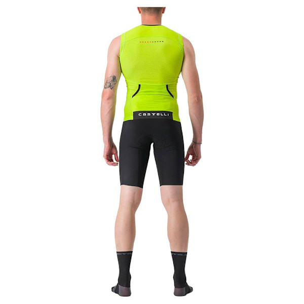 Castelli Premio Tri Speed Shorts Uden Seler Grøn,Sort XL Mand