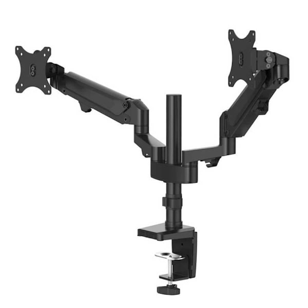 Hama Dubbel Bildskärmsstativ 118498 Premium Gas Spring 32´´ Svart
