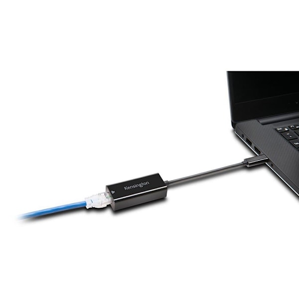 Kensington Usb-c Til Ethernet-adapter Ca1100e Sort