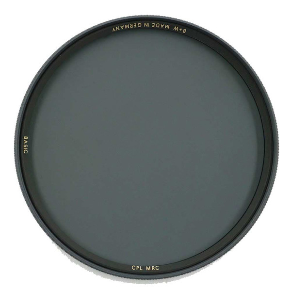 B+w Cirkulärt Polarisationsfilter Basic 60 Mm Svart