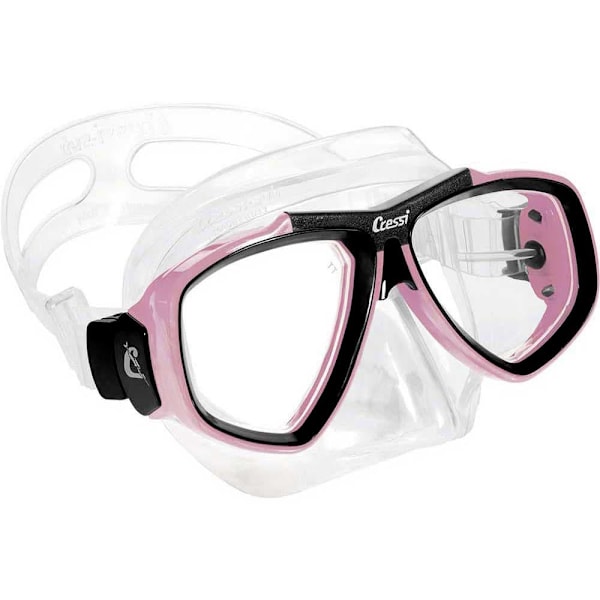 Cressi Dykkermaske Focus Sort,Rosa