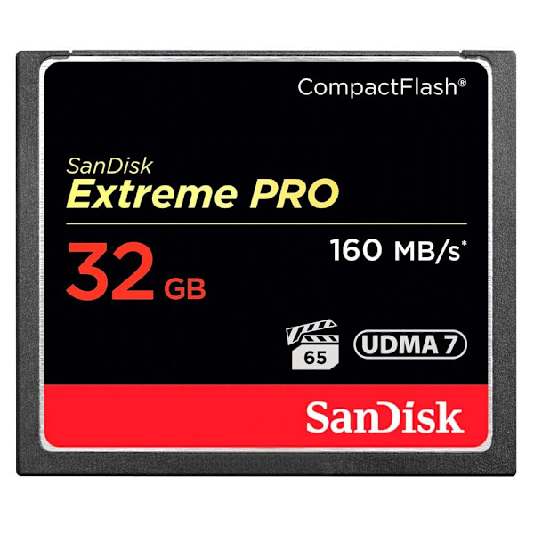 Sandisk Hukommelseskort Extreme Pro 32gb Sort