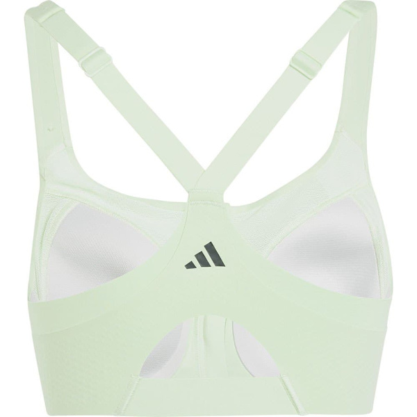 Adidas Urheiluliivit. Korkea Tuki Tlrd Impact Luxe Zip Vihreä 95 / B Nainen
