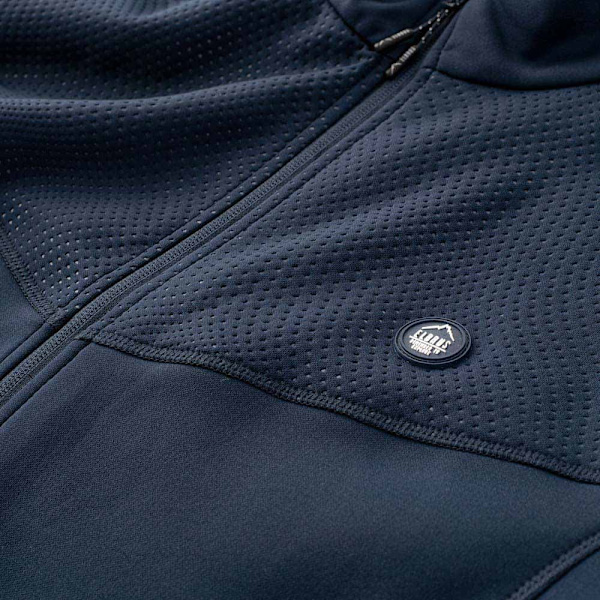 Elbrus Sweatshirt Med Fuld Lynlås Lupot Blå L Mand