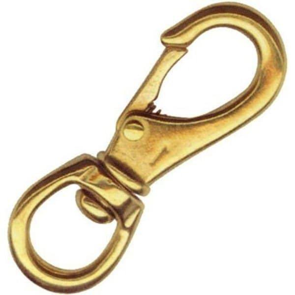 Kong Drejelig Snap-krog 10 Enheder Gylden 121 mm