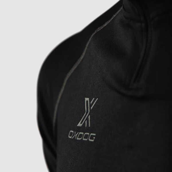 Oxdog Winton Pro Ii Warmup Langærmet Baselayer Sort 128 cm Mand