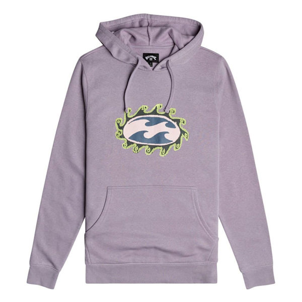 Billabong Hættetrøje Crayon Wave Lilla L Mand