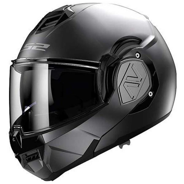 Ls2 Modulær Hjelm Ff906 Advant Solid Sort XS