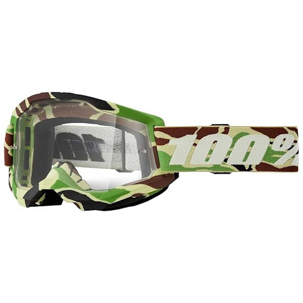 100percent Strata 2 Solbriller Grøn Clear Lens/CAT0
