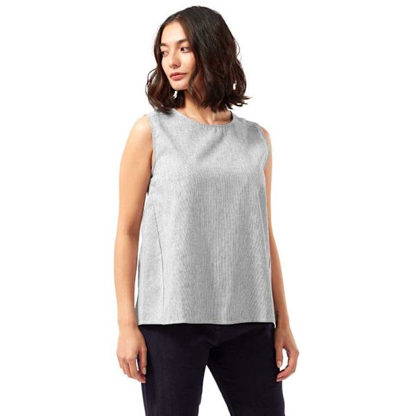 Craghoppers Ærmeløs T-shirt Nosibotanical Nulia Grå 20 Kvinde