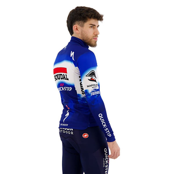 Castelli Thermal Soudal Quick-step 2024 Långärmad Trikå Blå M Man