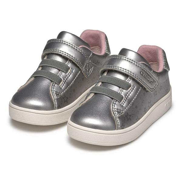 Geox Eclyper Babyskor Silver EU 27 Pojke