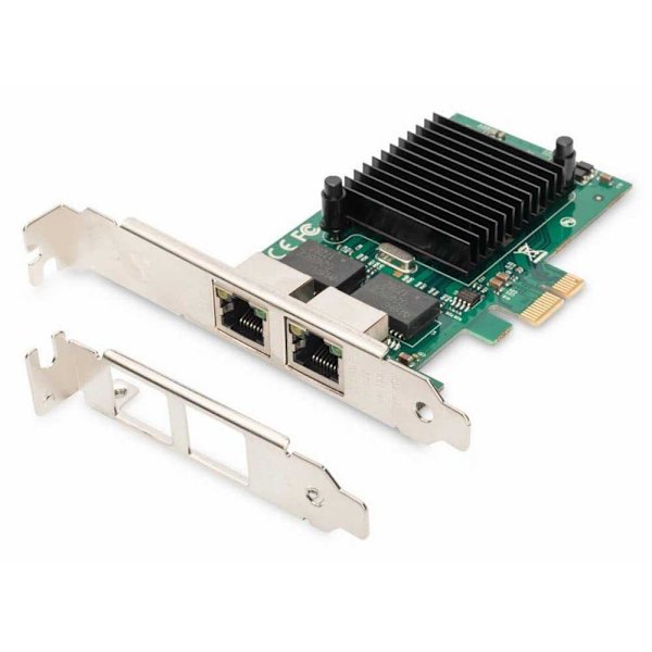 Digitus Pci-e Udvidelseskort Dn-10132 2xrj45 Søvfarvet
