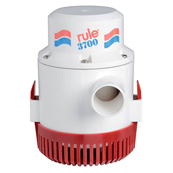 Rule Pumps Pumppu 3700 16a 24v 14000lt/h Kirkas
