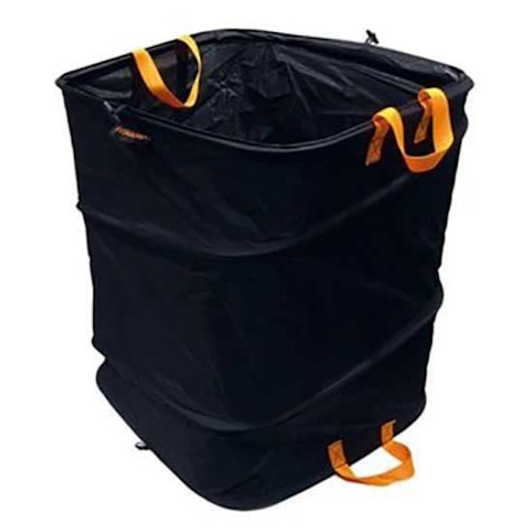 Fiskars Havetaske Pop Up Ergo 175l Sort