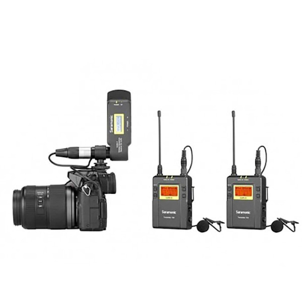 Saramonic Trådløst Videokamera Mikrofonsystem Uwmic9 Sort