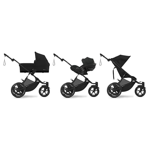Cybex Avi Spin Kolmipyörärattaat Musta