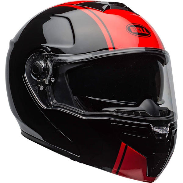 Bell Moto Modulær Hjelm Srt Rød,Sort S