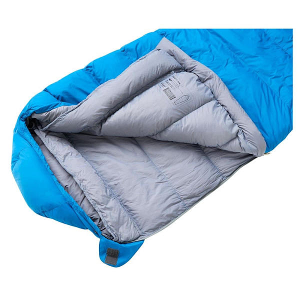 Columbus Sovsäck Everest 450 Light Blå Extra Long / Right Zipper