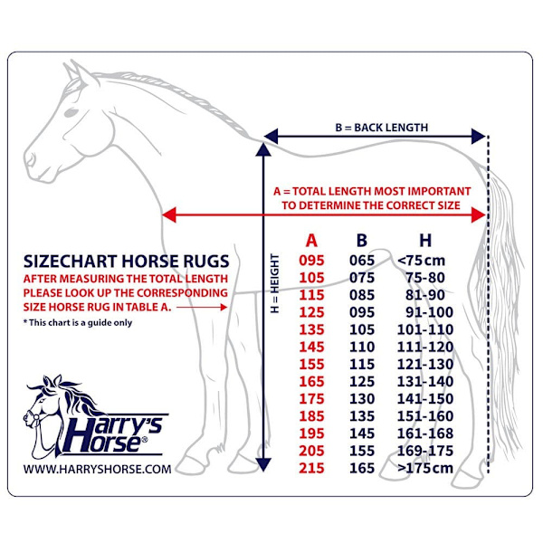 Harry´s Horse Thor Combo 0g Täcke  185 cm