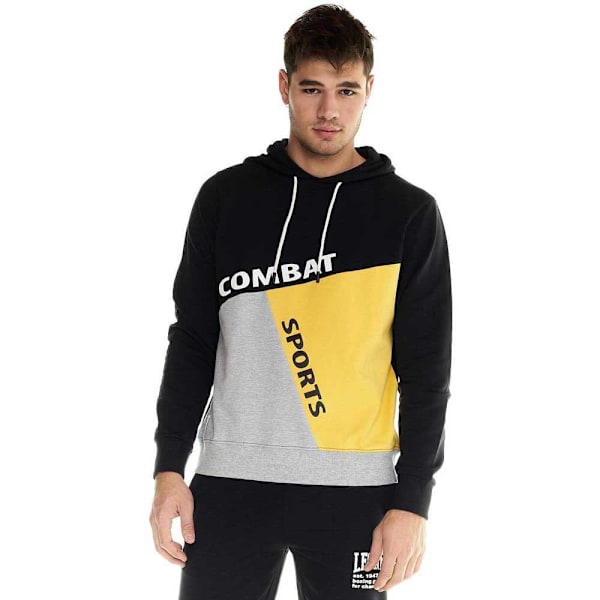 Leone Apparel Hættetrøje Active Sort S Mand