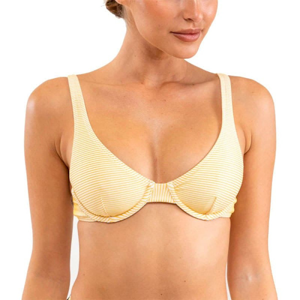 Rhythm Bikinitopp Noumea Underwire Gul XS Kvinna