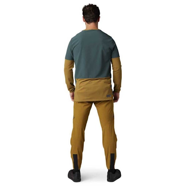 Fox Racing Defend Thermal Langærmet Baselayer Grøn M Mand