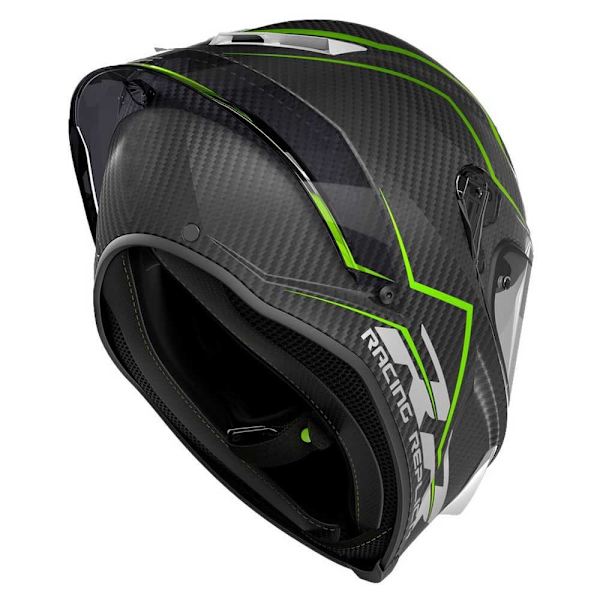 Agv Pista Gp Rr Fullface-hjelm Sort L