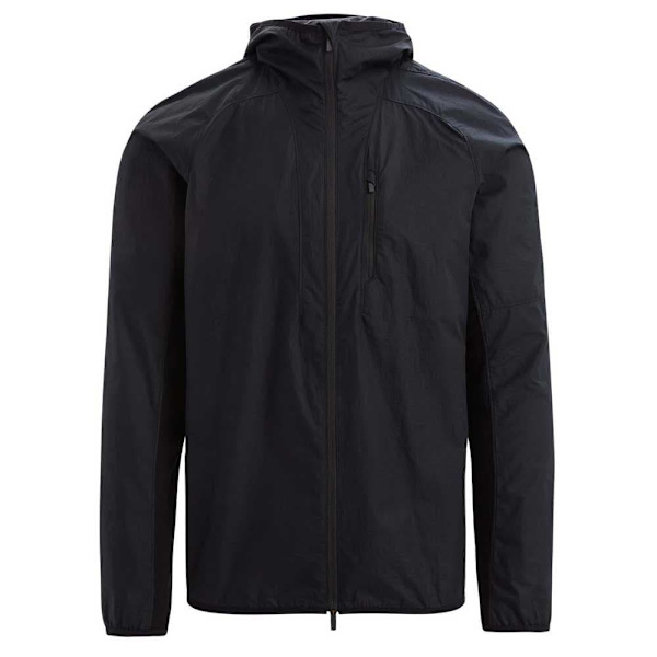 Icebreaker Jakke Shell+™ Cotton Windbreaker Sort L Mand