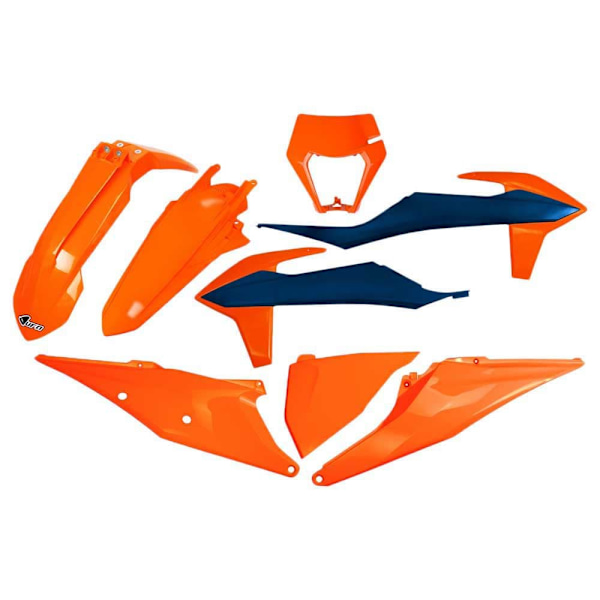 Ufo Plastsæt Ktm Exc/exc-f 2020-2023 With Headlight Ktkit527-999c