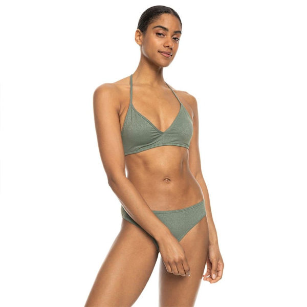 Roxy Shiny Wave Bikini Vihreä L Nainen