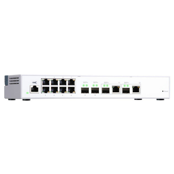 Qnap Qsw-m408-2c 8 Port 1gbps 2 Port 1 Hvid