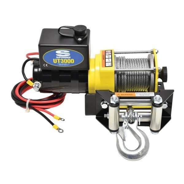 Superwinch Stålkabel Elektrisk Vinsch Ut3000 1361kg 12v  305 x 190 x 178 mm