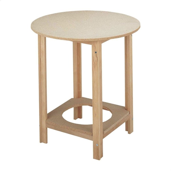 Wellhome Gazte Bårbord Finish Utan Lack 90x90x75 Cm