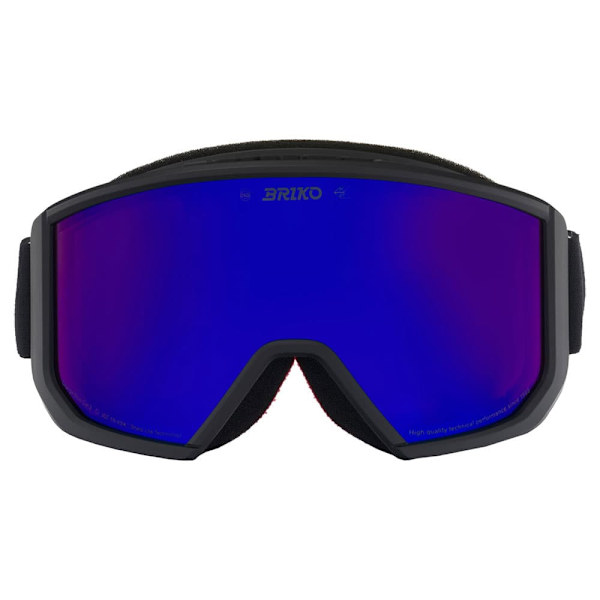 Briko Vulcano Sharp Lite Skibriller Sort Purple Mirror/CAT2