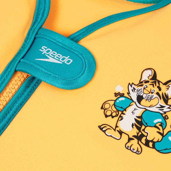 Speedo Vest Learn To Swim Character Printed Orange 24 Months-4 Years