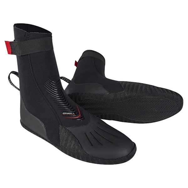 O´neill Wetsuits Ankelstøvler Heat Rt 3 Mm Sort EU 41-42