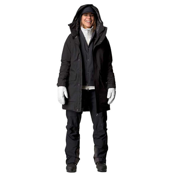 Houdini Parka Fall In Sort S Kvinde