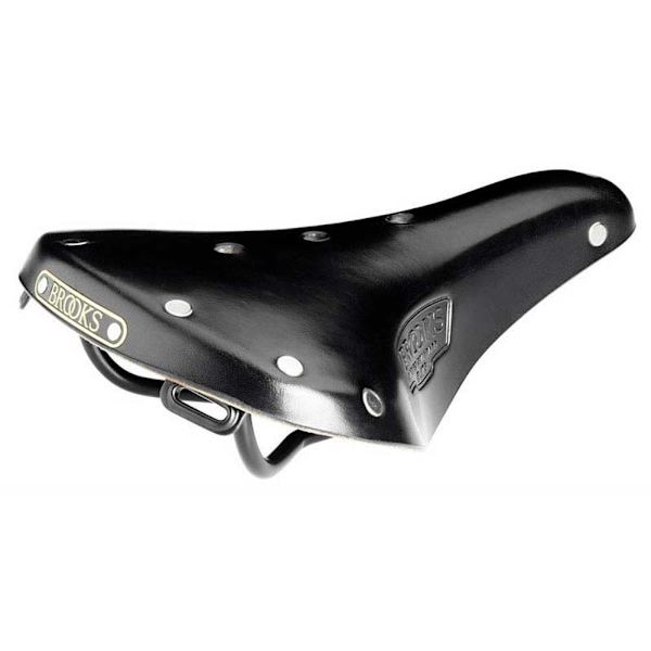 Brooks England Kvinde Sadel B17 S Standard Sort 176 mm