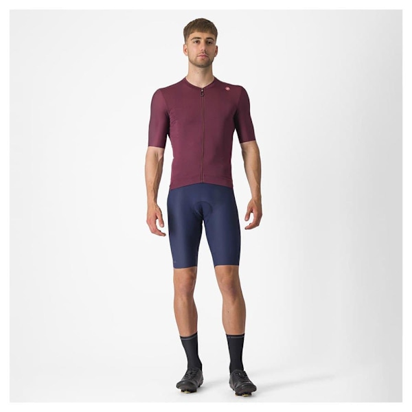 Castelli Kortärmad Tröja Espresso Lila M Man