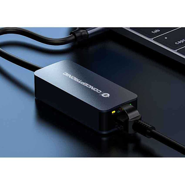 Conceptronic Abby12gc Usb-c Til Rj45 Adapter Søvfarvet