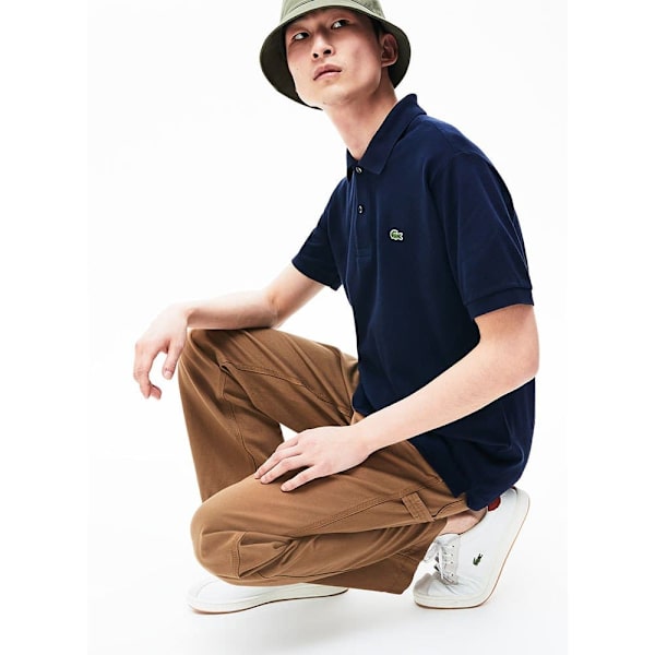 Lacoste Lyhythihainen Poolopaita Caiman Sininen M Mies