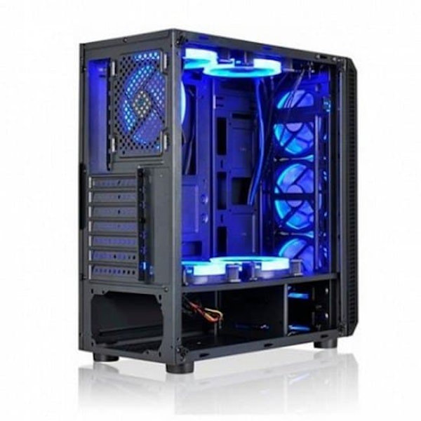 L-link Tower Box Avatar Led Musta,Punainen