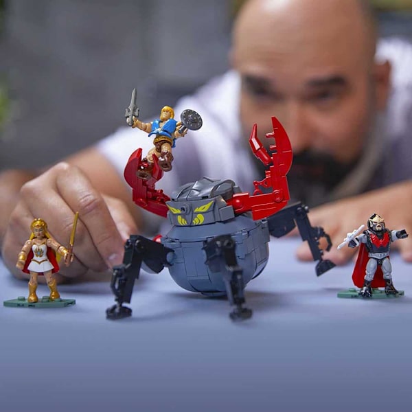 Mega Construx She Ra Vs Och Monstroid Attack Vehicle Construction Set Byggleksaker För Barn Hordak Flerfärgad 8 Years