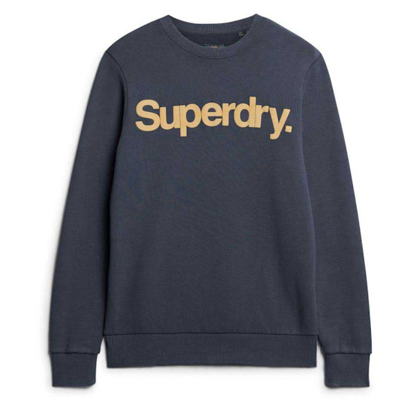 Superdry Classic Core Logo Tröja Blå XL Man