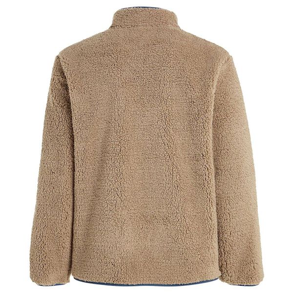 Protest Fleece Med Fuld Lynlås Tave Beige M Mand
