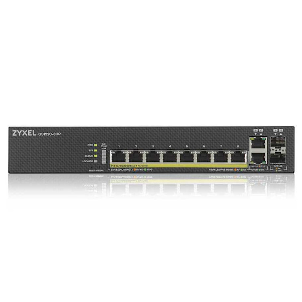 Zyxel Gs1920-8hpv2-eu0101f 8 Port Hub Switch Sort