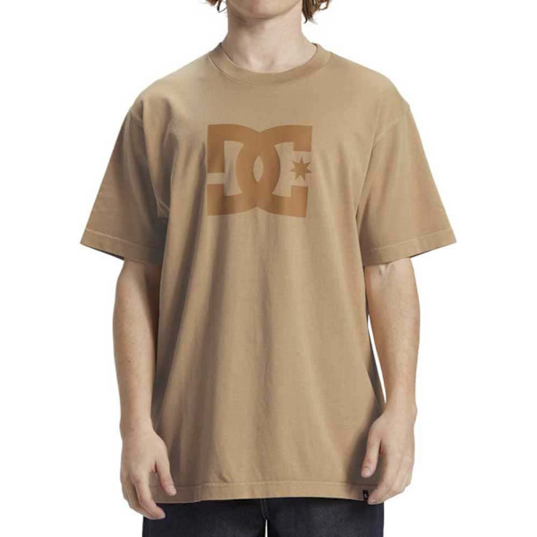 Dc Shoes Kortärmad T-shirt Dcstar Pigment Beige M Man