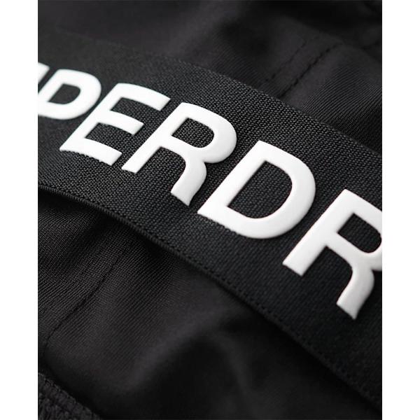 Superdry Logo Bandeau Bikinitop Sort XL Kvinde